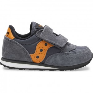 Saucony Baby Jazz Hook & Loop Pikku Lapsi Tennarit Harmaat | SUOMI AKREQIS