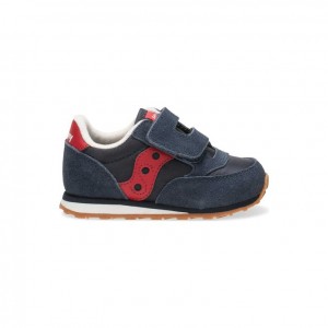 Saucony Baby Jazz Hook & Loop Pikku Lapsi Tennarit Laivastonsininen | SUOMI OAMNTLZ