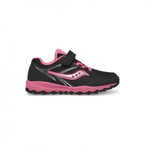 Saucony Cohesion TR14 A/C Iso Lapsi Tennarit Mustat Pinkki | SUOMI ACFPIBY