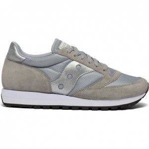 Saucony Jazz 81 Miesten Tennarit Harmaat Hopea | SUOMI QTRIUZD