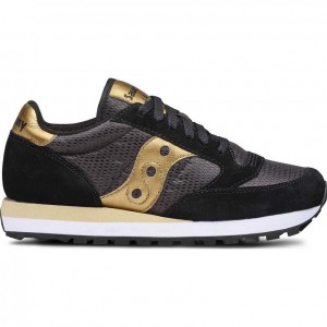 Saucony Jazz Original Naisten Tennarit Mustat Kultaiset | SUOMI AOGLESN