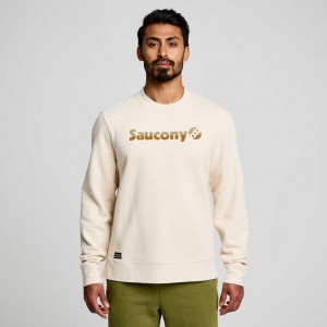 Saucony Recovery Crew Miesten Collegepaita Kerma | SUOMI QGBODSY