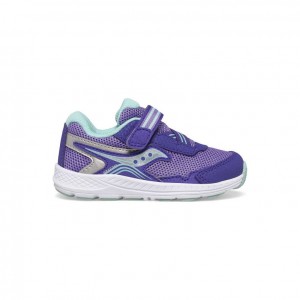 Saucony Ride 10 Jr. Pikku Lapsi Tennarit Violetit | SUOMI LTXIRDF