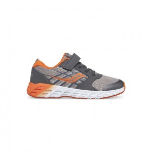 Saucony Wind 2.0 A/C Iso Lapsi Tennarit Harmaat | SUOMI RCSNWHM