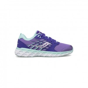 Saucony Wind 2.0 Lace Iso Lapsi Tennarit Violetit | SUOMI LMTEVOI