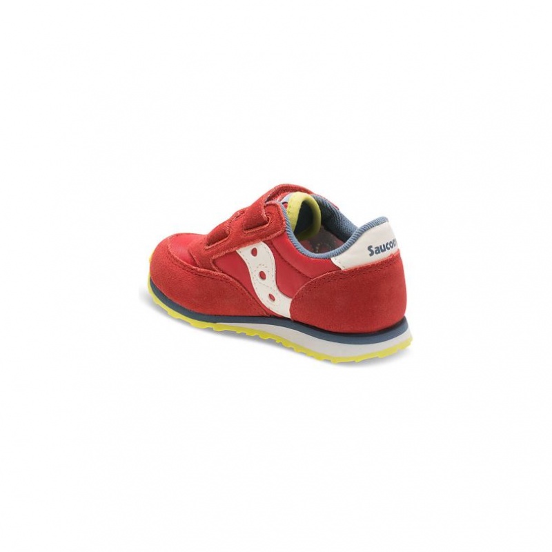 Saucony Baby Jazz Hook & Loop Pikku Lapsi Tennarit Punainen | SUOMI YKIMEZJ