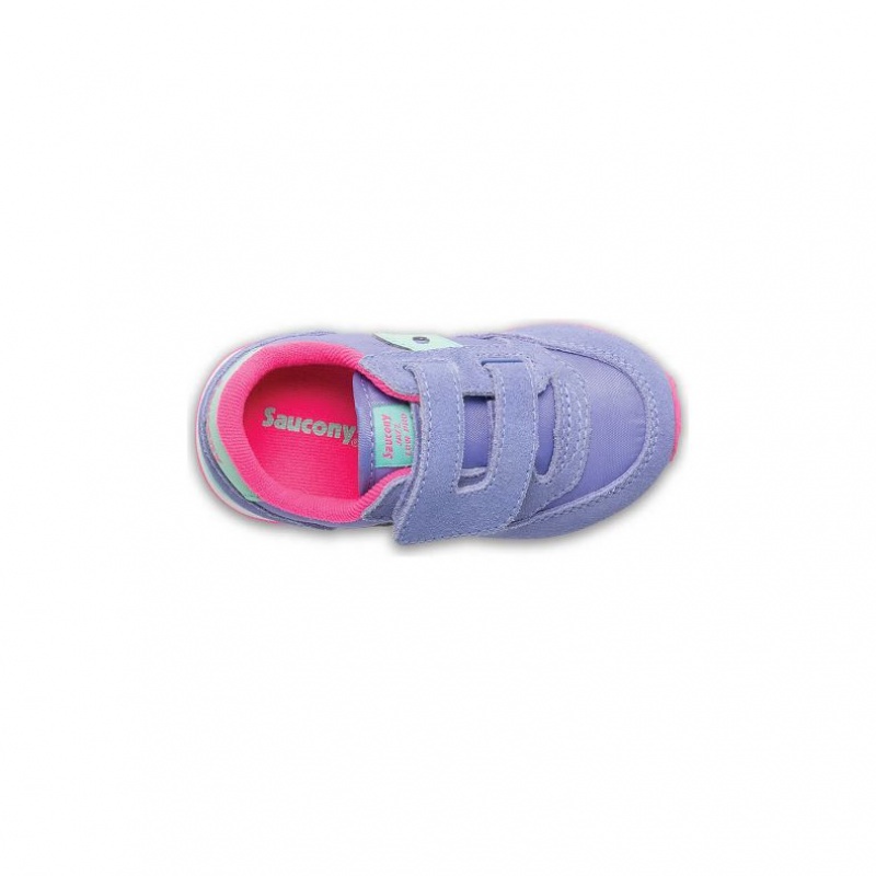 Saucony Baby Jazz Hook & Loop Pikku Lapsi Tennarit Violetit | SUOMI WUYBXIZ