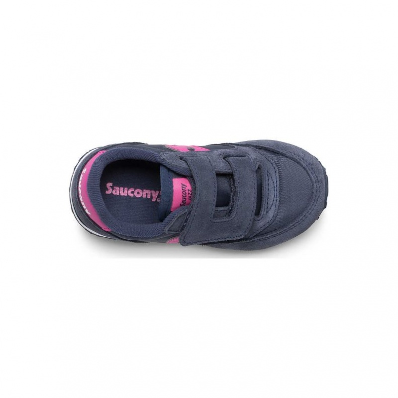 Saucony Baby Jazz Hook & Loop Pikku Lapsi Tennarit Laivastonsininen | SUOMI OULKRPS