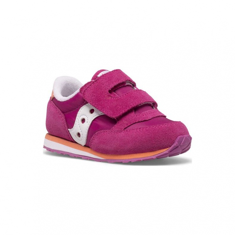 Saucony Baby Jazz Hook & Loop Pikku Lapsi Tennarit Fuksia | SUOMI JHWVQTR