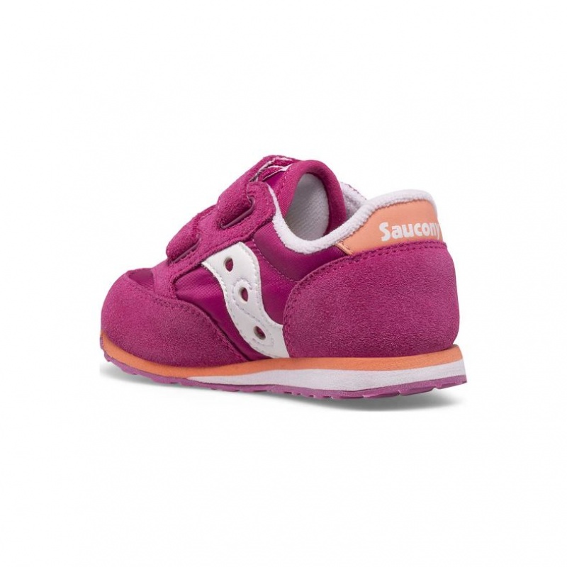 Saucony Baby Jazz Hook & Loop Pikku Lapsi Tennarit Fuksia | SUOMI JHWVQTR