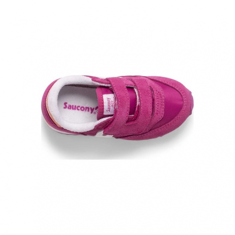 Saucony Baby Jazz Hook & Loop Pikku Lapsi Tennarit Fuksia | SUOMI JHWVQTR