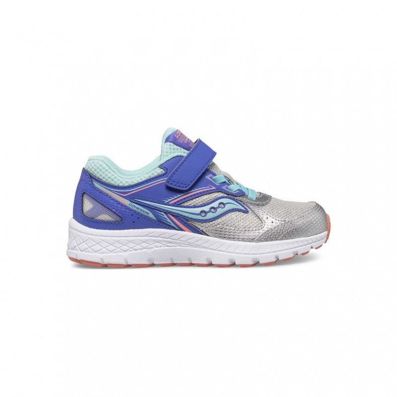 Saucony Cohesion 14 A/C Iso Lapsi Tennarit Hopea | SUOMI FWBIRGM