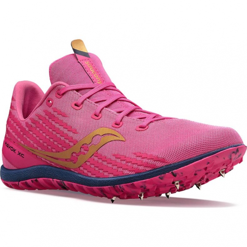 Saucony Havok XC 3 Miesten Yleisurheilukengät Pinkki | SUOMI NKTYQRW