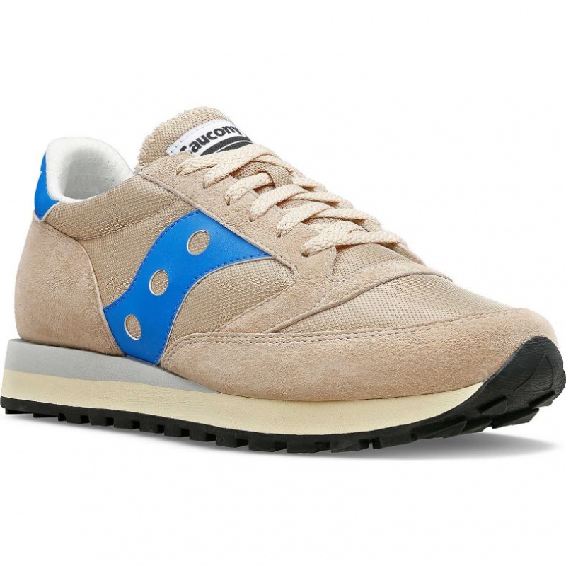 Saucony Jazz 81 Miesten Tennarit Beige Sininen | SUOMI MTGUDAP