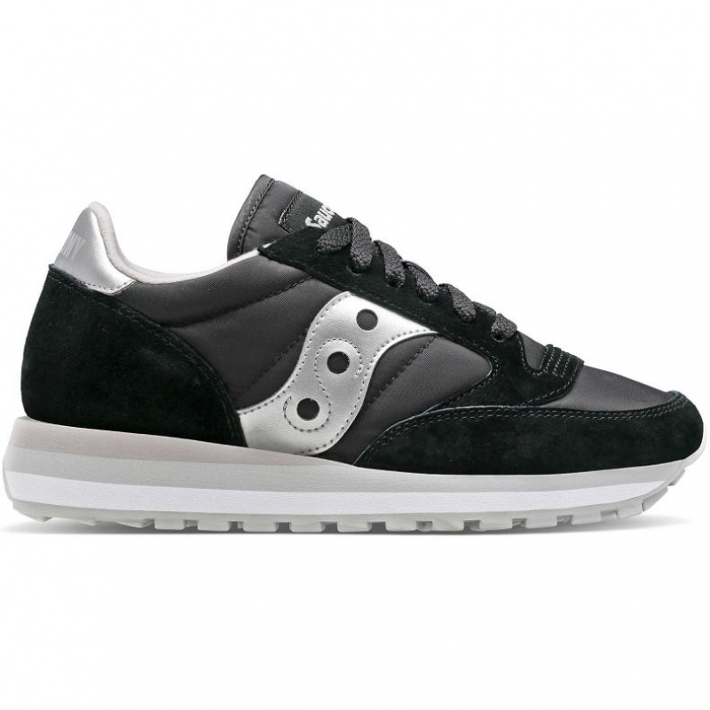 Saucony Jazz Triple Naisten Tennarit Mustat Hopea | SUOMI FKGETZY