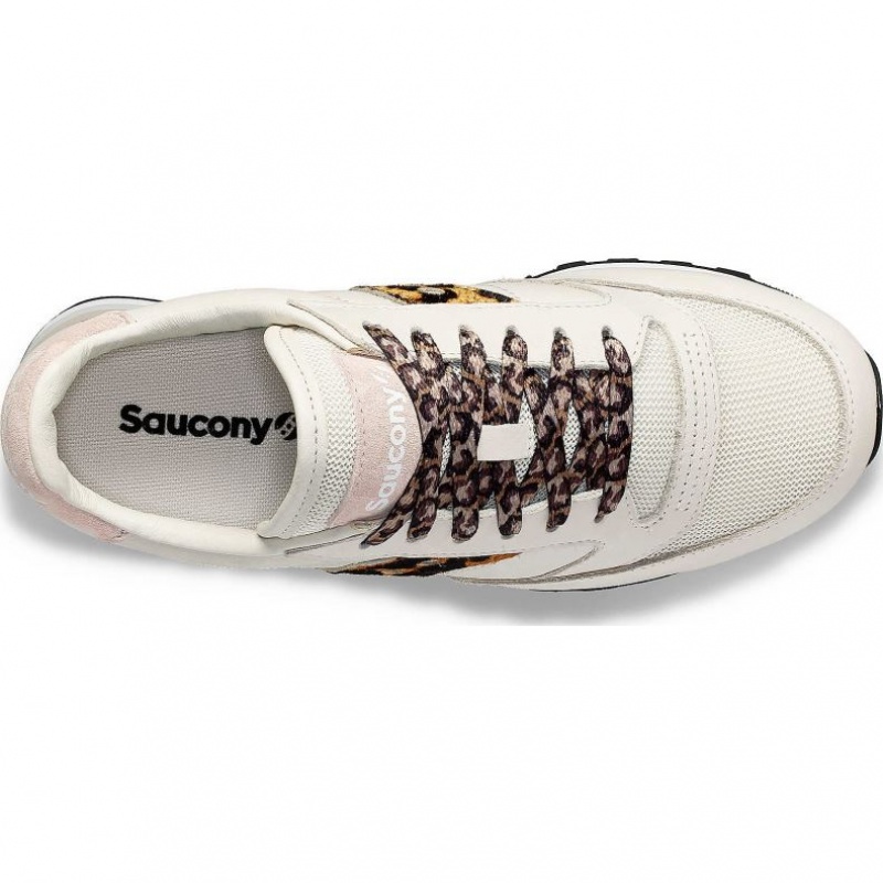 Saucony Jazz Triple Naisten Tennarit Valkoinen Leopardi | SUOMI RWQFVXY