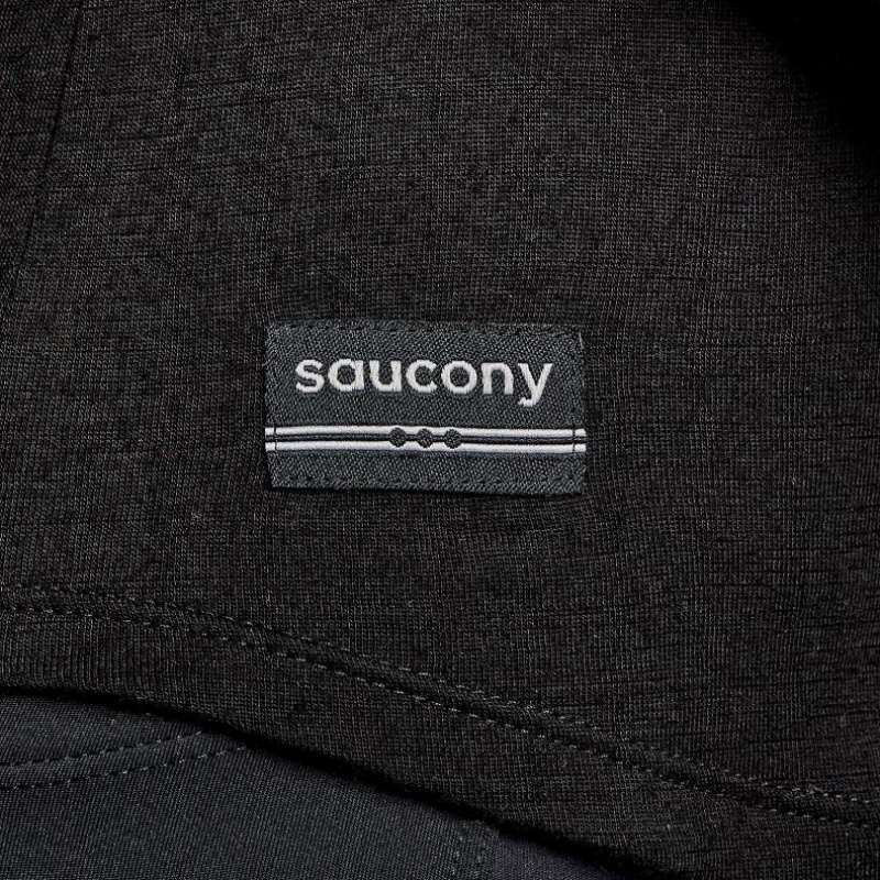 Saucony Peregrine Merino Long Sleeve Naisten T-Paita Mustat | SUOMI PKEUHGI