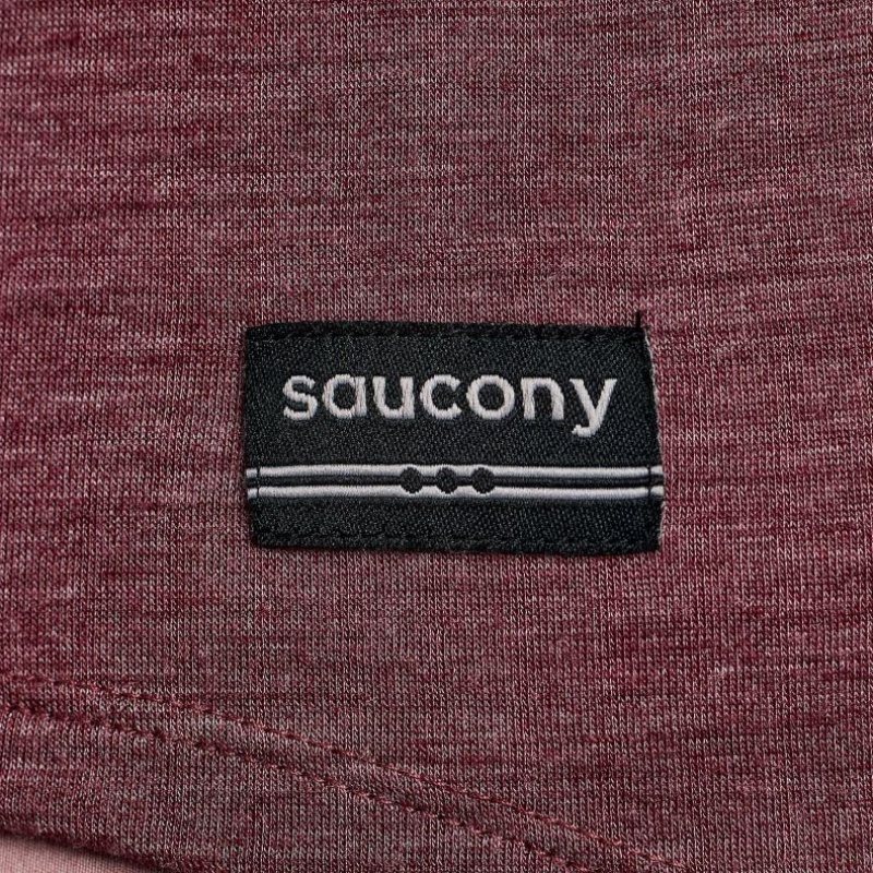 Saucony Peregrine Merino Long Sleeve Naisten T-Paita Punainen | SUOMI QUOMXBV