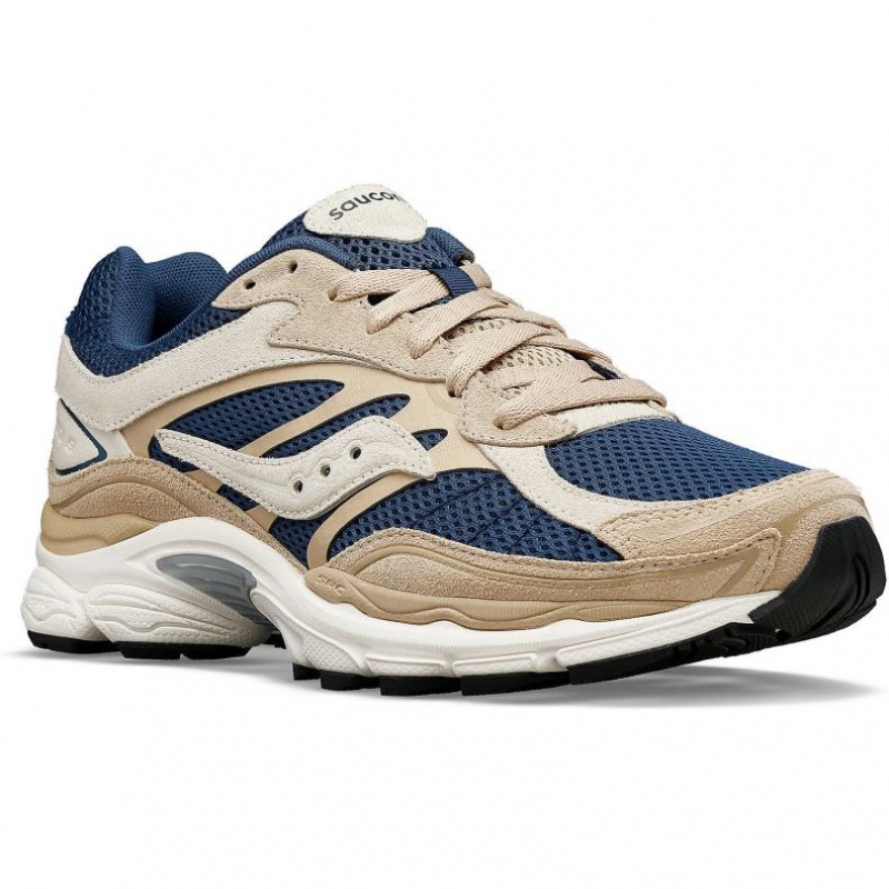 Saucony ProGrid Omni 9 Premium Naisten Tennarit Beige Sininen | SUOMI SAYWBEC