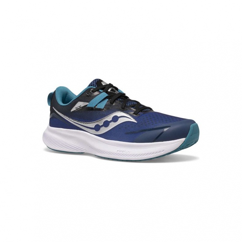 Saucony Ride 15 Iso Lapsi Tennarit Sininen | SUOMI EJTWCMK