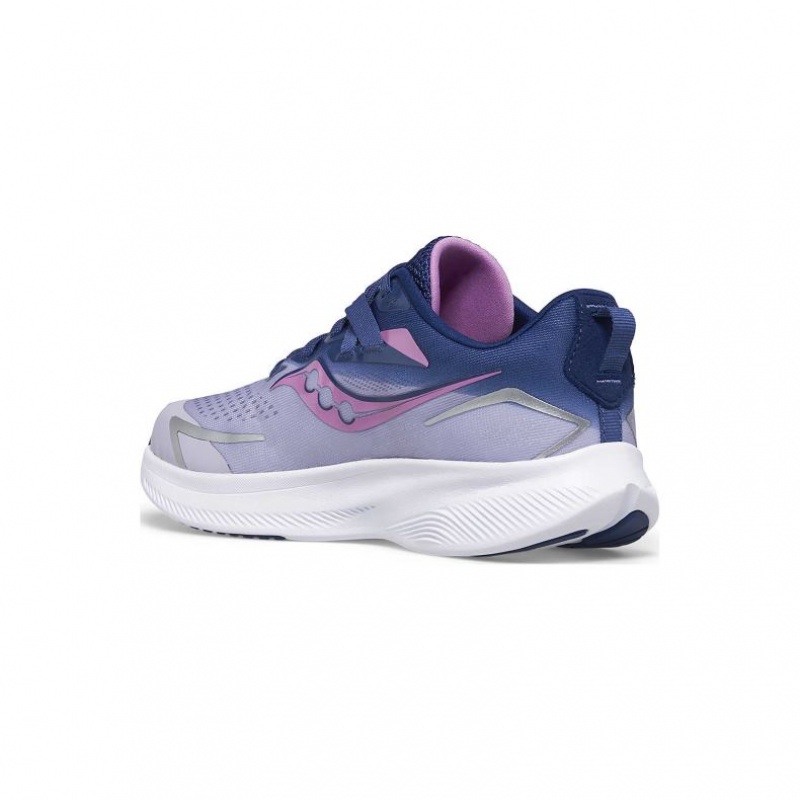 Saucony Ride 15 Iso Lapsi Tennarit Violetit Indigo | SUOMI EDCGOYU