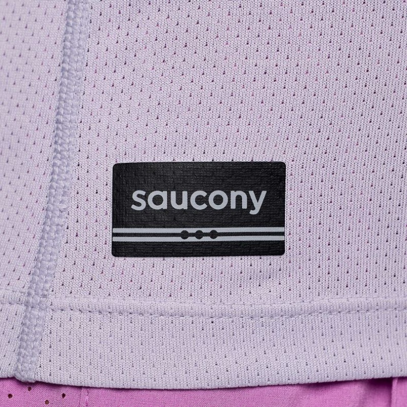 Saucony Stopwatch Naisten Hihaton Paita Violetit | SUOMI OCSIHFW