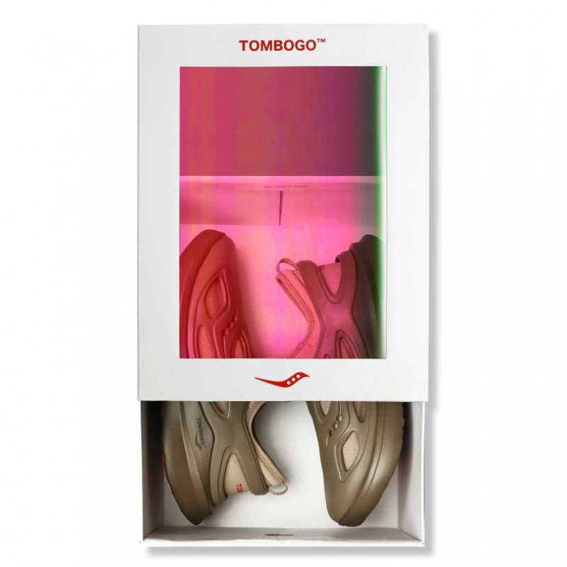 Saucony TOMBOGO™ x Butterfly Miesten Tennarit Ruskea | SUOMI UFPVIWD