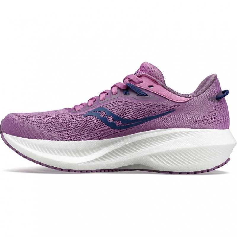 Saucony Triumph 21 Naisten Juoksukengät Violetit | SUOMI RQOKIZS