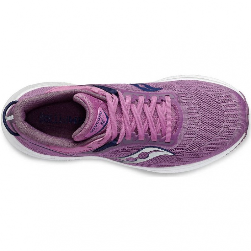 Saucony Triumph 21 Naisten Juoksukengät Violetit | SUOMI RQOKIZS