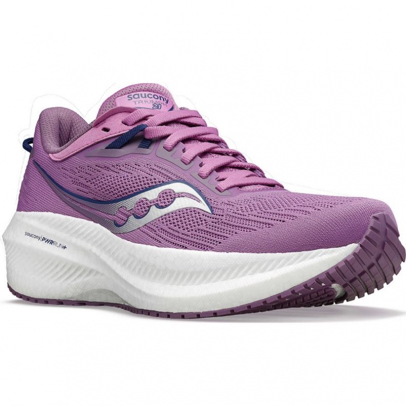 Saucony Triumph 21 Naisten Juoksukengät Violetit | SUOMI RQOKIZS