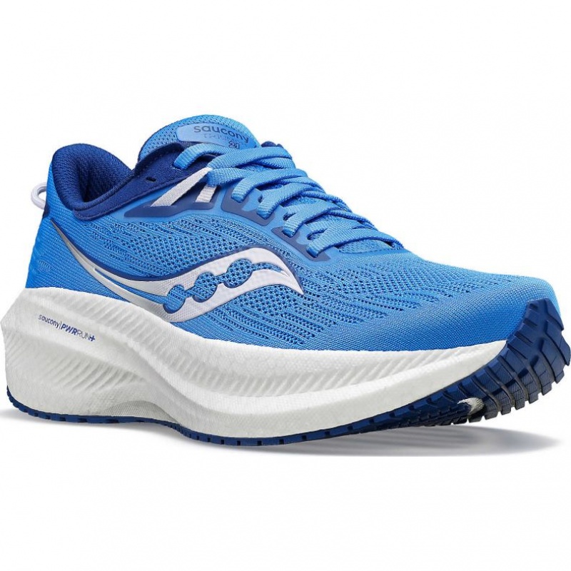 Saucony Triumph 21 Wide Naisten Juoksukengät Sininen | SUOMI CPHIYVD