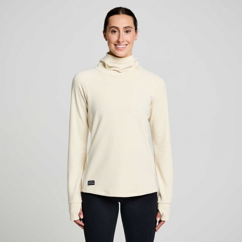 Saucony Triumph Tunic Naisten Huppari Beige | SUOMI FIAPEQV