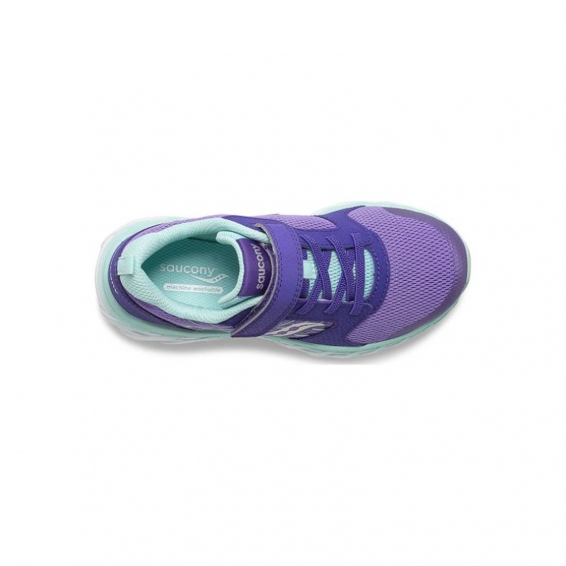 Saucony Wind 2.0 A/C Iso Lapsi Tennarit Violetit | SUOMI APKXQCR